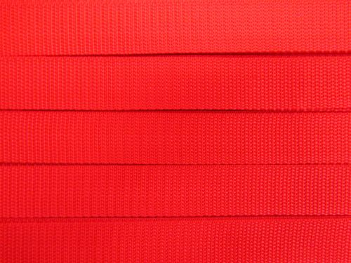 Great value 25mm Webbing Tape- Neon Red #T661 available to order online Australia