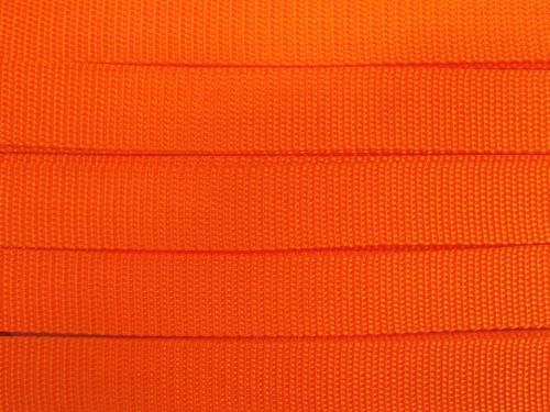 Great value 25mm Webbing Tape- Orange #T662 available to order online Australia