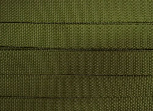 Great value 25mm Webbing Tape- Olive #T664 available to order online Australia