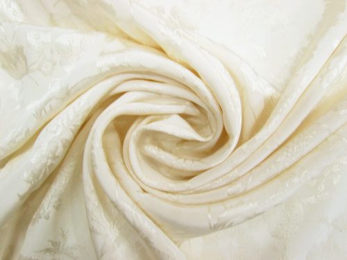 Great value Botanic Gardens Drapey Viscose Jacquard- Cream #12630 available to order online Australia