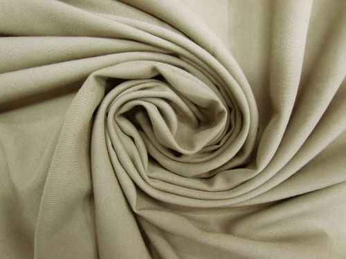 Great value Viscose Blend Twill Suiting- Khaki Beige #12641 available to order online Australia