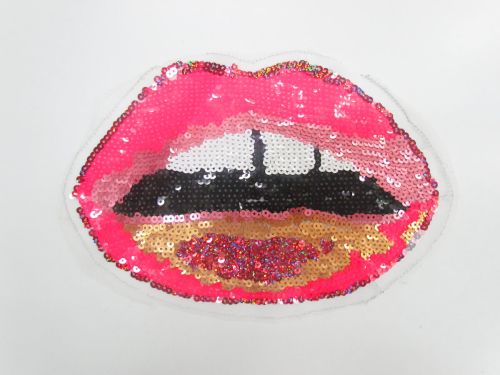 Great value Lips Sequin Motif- Warm Pink- SQM11 available to order online Australia