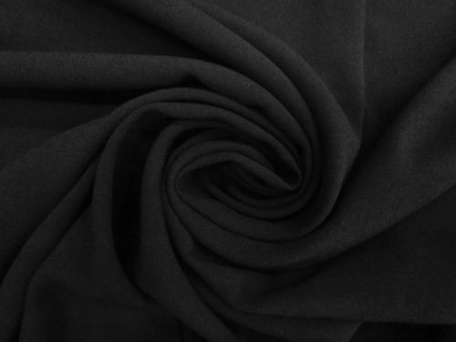 Great value Delustered Satin Back Crepe- Inky Black #12740 available to order online Australia