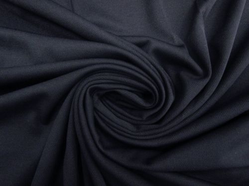 Great value Cotton Blend Pique Knit- Night Life Navy #12749 available to order online Australia