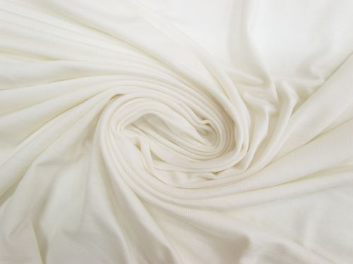 Great value Viscose Jersey- Egret Ivory #12763 available to order online Australia