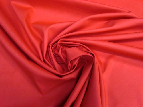 Great value Smooth Cotton Poplin- Red #5770 available to order online Australia