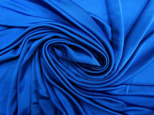 Great value Lustrous Viscose Interlock Jersey- Submarine Blue #12813 available to order online Australia