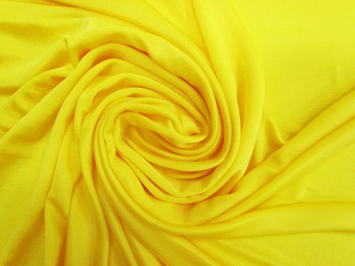 Great value Lustrous Viscose Interlock Jersey- Blazing Yellow #12815 available to order online Australia