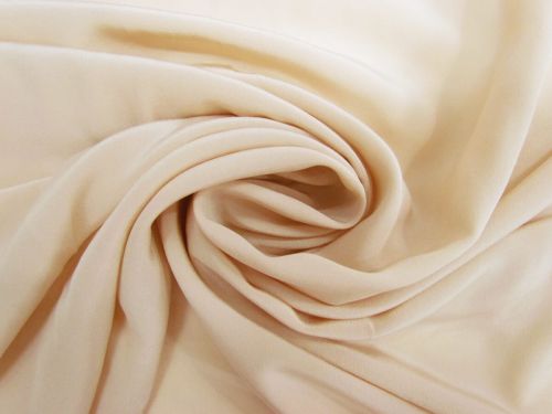 Great value Silk Crepe De Chine- Custard Beige #12824 available to order online Australia