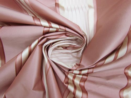 Great value Promenade Stripe Silk Taffeta- Rose #12888 available to order online Australia