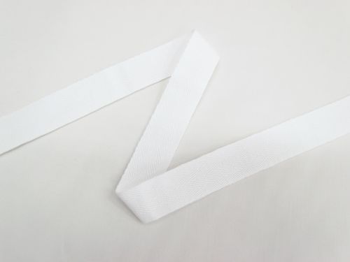 Great value 25m Cotton Herringbone Tape- Vanilla White #T769 available to order online Australia