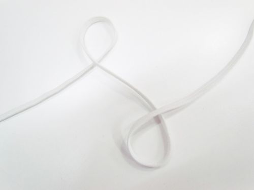 Great value 6mm Soft Knitted Elastic- Milky White #T775 available to order online Australia