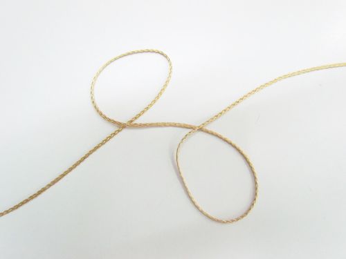 Great value 3mm Viscose Braided Cord- Liquid Gold #T779 available to order online Australia
