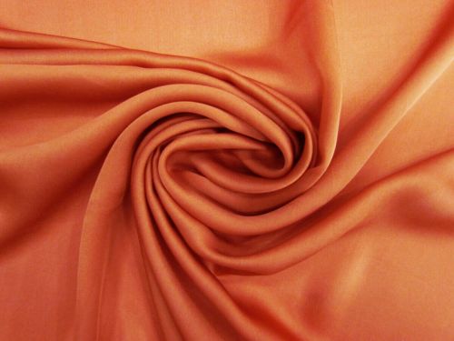 Great value Silk Satin Chiffon- Burnt Orange #12918 available to order online Australia