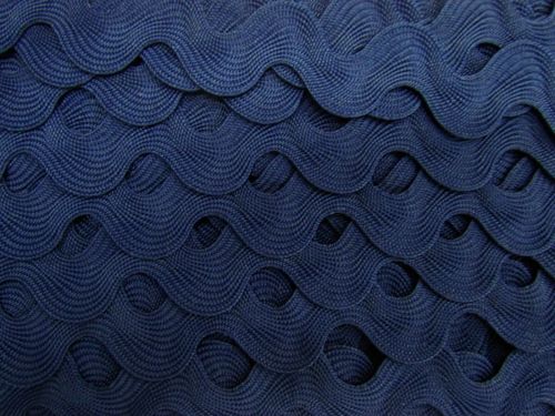 Great value 40mm Ric Rac Trim- Navy Blue #T786 available to order online Australia