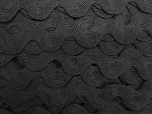 Great value 40mm Ric Rac Trim- Jet Black #T789 available to order online Australia