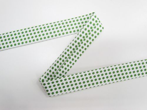 Great value 25mm Cotton Bias Binding- 1/8 Spot- Crocodile- DVBB2960 available to order online Australia