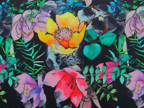 Great value Garden Illustrations- Navy #PW1499 available to order online Australia