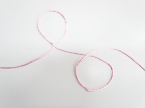 Great value 3mm Rat Tail Cord- Lt Pink 003 available to order online Australia