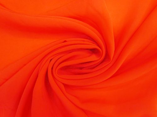 Great value Lightweight Viscose Faille- Lobster Red #13156 available to order online Australia