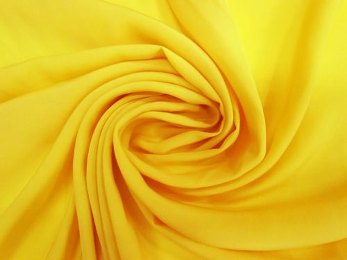 Great value Lightweight Viscose Faille- Joyful Yellow #13161 available to order online Australia