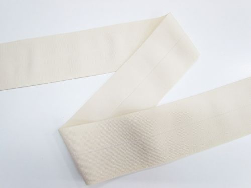 Great value 80mm Heavy Duty Fold Over Elastic- Vanilla #T831 available to order online Australia