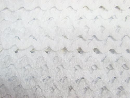 Great value 17mm Ric Rac Trim- Snowy White #T838 available to order online Australia
