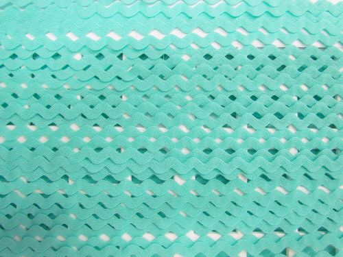 Great value 8mm Ric Rac Trim- Tropical Turquoise #T840 available to order online Australia