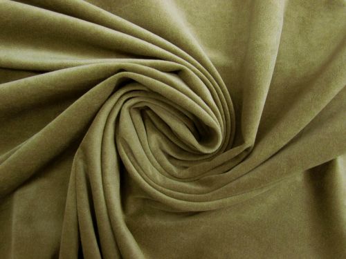 Great value Stretch Cotton Velvet- Autumn Green #13285 available to order online Australia