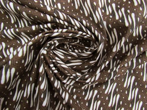Great value Brownie Stripe Cotton Poplin #13365 available to order online Australia