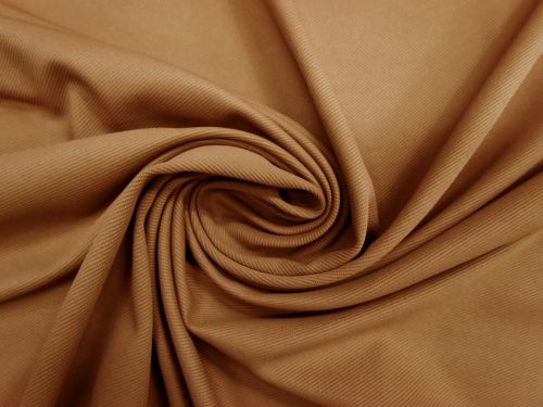 Great value Twill Look Ponte Knit- Caramel Brown #13380 available to order online Australia