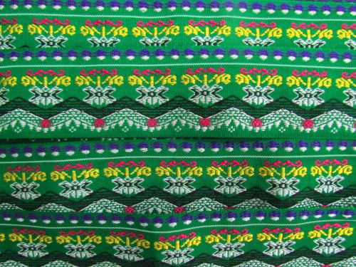Great value 45mm Garden Party Brocade Ribbon- Green #T849 available to order online Australia