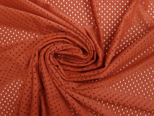 Great value Baseline Stretch Basketball Mesh- Sienna Red #13388 available to order online Australia
