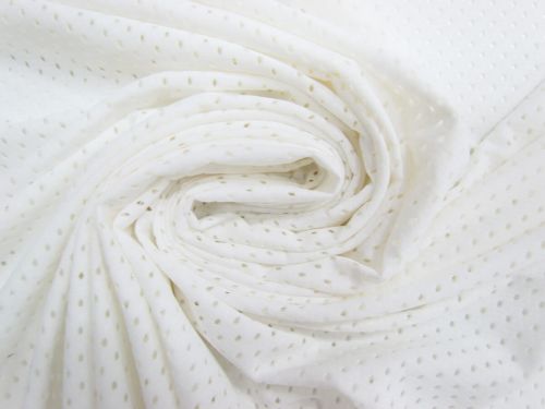 Great value Baseline Stretch Basketball Mesh- Ivory White #13392 available to order online Australia