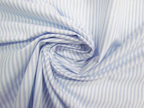 Great value Cloudy Skies Stripe Cotton Oxford Shirting #13403 available to order online Australia