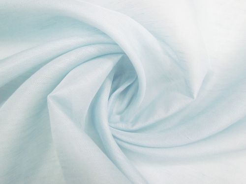 Great value Silk Linen Slub Organza- Sabrina Blue #13432 available to order online Australia