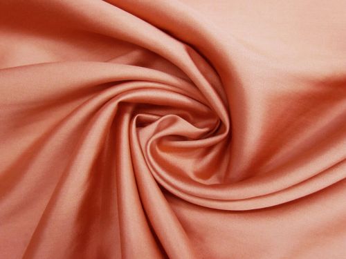 Great value Lustrous Silk Wool Twill Suiting- Coral #13442 available to order online Australia