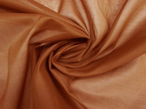 Great value Cotton Organdy- Warm Toffee Brown #13451 available to order online Australia