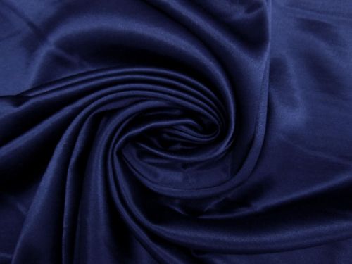 Great value Viscose Blend Satin- Royal Navy Blue #13466 available to order online Australia