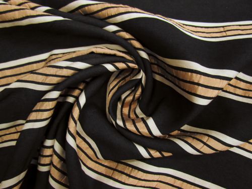 Great value Golden Ticket Stripe Viscose Blend #13511 available to order online Australia