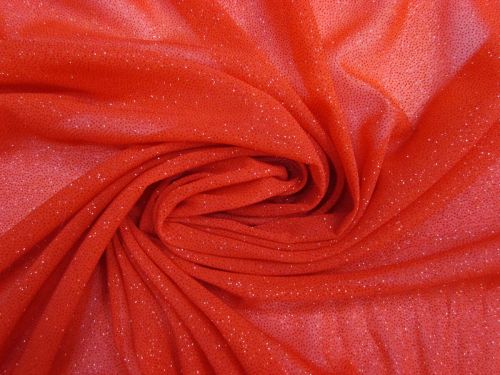 Great value Glitter Chiffon- Red #13513 available to order online Australia