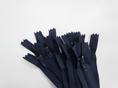 Great value 10cm Dress Zip 10 Pack- Navy Blue- ZP02 available to order online Australia