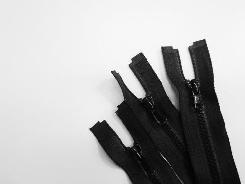Great value 50cm Chunky Open End Zip 3 Pack- Black- ZP13 available to order online Australia