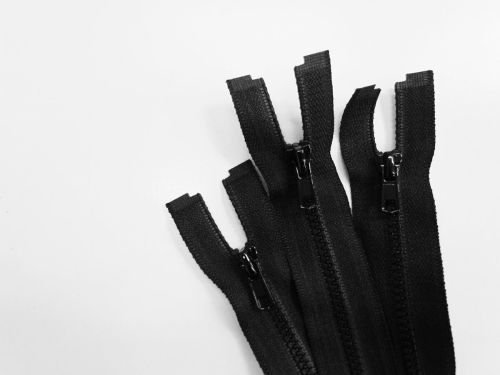 Great value 61cm Chunky Open End Zip 3 Pack- Black- ZP19 available to order online Australia
