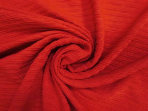 Great value Cotton Blend Ridged Double Knit- Tomato Red #13542 available to order online Australia