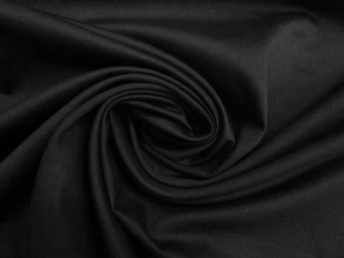Great value Stretch Cotton Suiting- Orca Black #13547 available to order online Australia