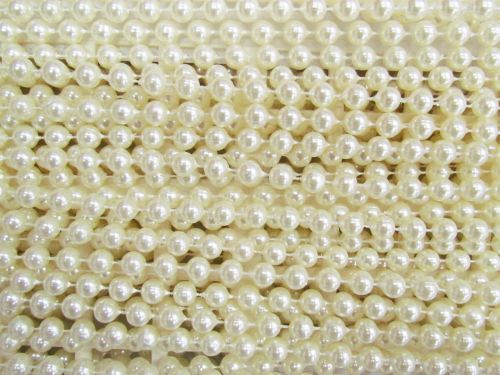 Great value 8mm Pearl Strand Trim- Cream #T873 available to order online Australia