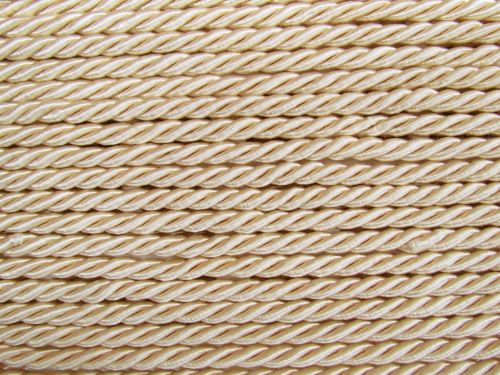 Great value 6mm Twisted Cord Trim- Vanilla Beige #T877 available to order online Australia