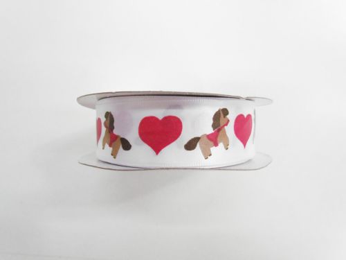 Great value 25m Roll- 25mm Pony Party Ribbon #T883 available to order online Australia