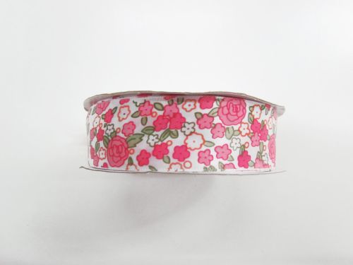 Great value 25m Roll- 25mm Flower Power Ribbon #T884 available to order online Australia